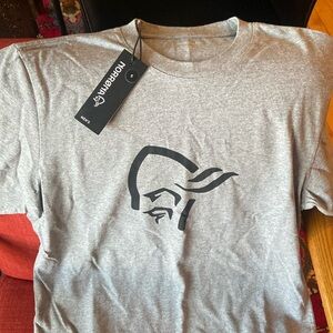 Norrona NWT gray cotton tee, Men’s S